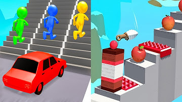 Shape shifting VS Slice It All! - All Level Gameplay Walkthrough Android iOS Ep25