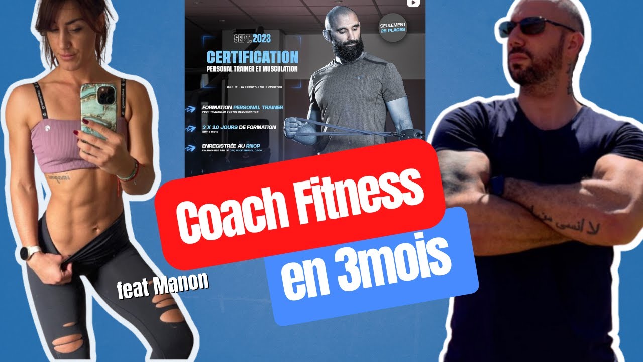 LE NOUVEAU DIPLOME DE COACH SPORTIF EN 3 MOIS ( CQP IF vs BPJEPS AF ) - podcast avec Manon