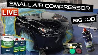 How to paint with a mini air compressor