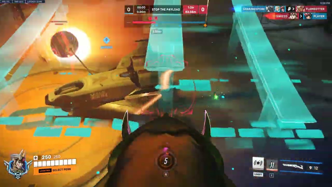 this widow was struggling