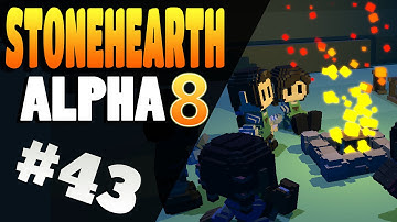 Stonehearth Alpha 8 Gameplay - New Features!