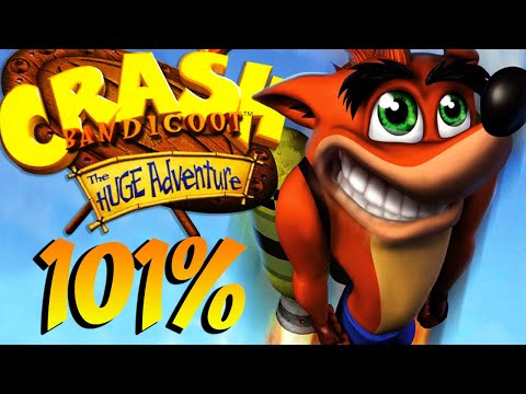 Crash Bandicoot: The Huge Adventure - Full Game Walkthrough | Road To Crash Bandicoot 4