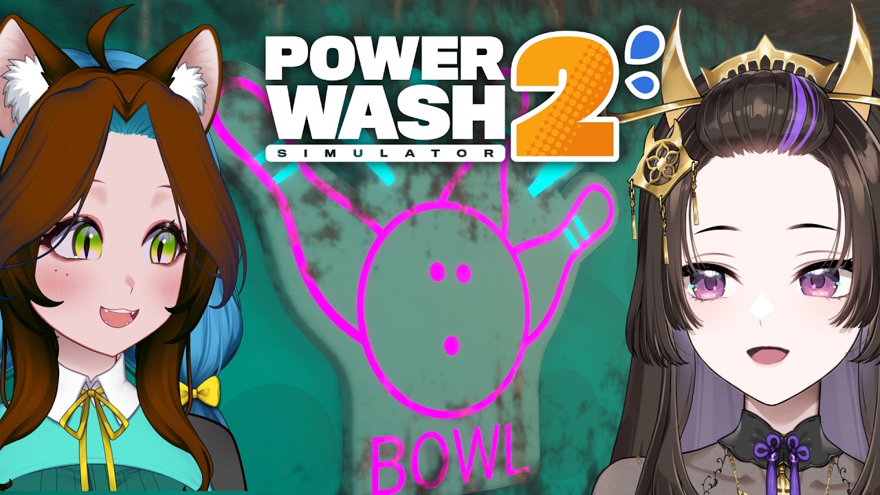 【PowerWash Simulator 2】first we chat, then we clean and chat! wow!