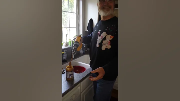How to mix natural peanut butter