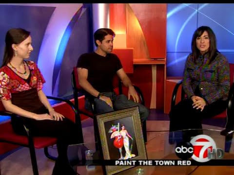 Rudy Vasquez KVIA Interview "Paint the Town Red"