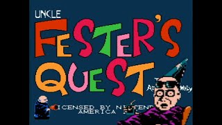 NES: Uncle Fester's Quest - Full Playthrough - No Commentary