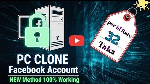 How to create unlimited pc clone Facebook id method 100% working @socialprime04 