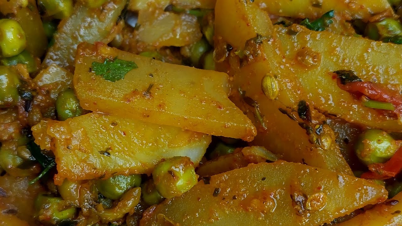 बिना प्याज लहसुन की आलू मटर की सब्जी#easyrecipe #mamtacookingcorner 