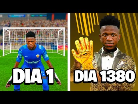 Tornei o Vinicius Jr o *MELHOR GOLEIRO* do MUNDO! (MODO CARREIRA JOGADOR EA FC)