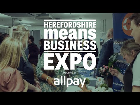 Herefordshire Means Business Expo 2025 | Shell Store, Hereford | Powered by allpay Limited