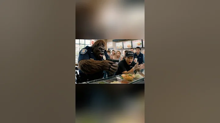 Bigfoot First Day On The Job #bigfoot #vlog #sasquatch #shortsfeed #fyp #funny #ai  #veo3