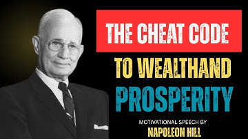The Cheat Code to Wealth They Don’t Teach in School || Motivation with Napoleon Hill ||