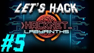 Celebrity HACKING THE TAMAGOCHI SITE || HacknetOS: Labyrinths (#5) Wealth