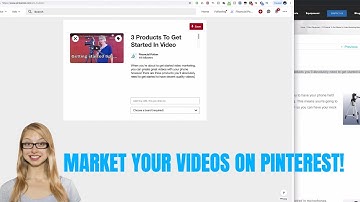 How To Add A Video or Blog Link To A Pinterest Post Using Your Computer