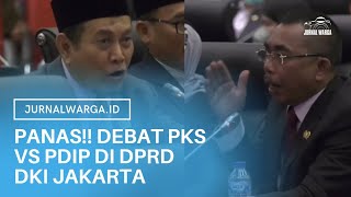Panas!!! Debat PKS VS PDIP Buntut Pernyataan Sikap Kenaikan Harga BBM di Rapat DPRD DKI Jakarta