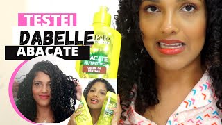 RESENHA  SHAMPOO, CONDICIONADOR E CREME DE PENTEAR DABELLE ABACATE | LAISYMARQUES