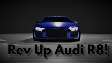 Rev Up Your Creativity with the Ultimate Blender Audi R8 3D Model!