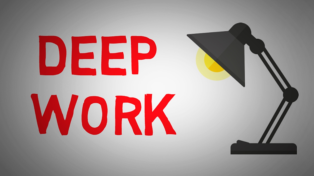 Deep Work by Cal Newport (animated book summary) - How to work deeply 