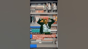 When I completed my first PLC project #plc #industrialautomation #plcprogramming #Meme #shorts