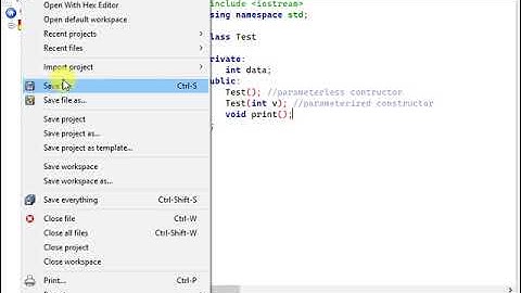 06 - C++ CodeBlocks Creating Header Implementation File