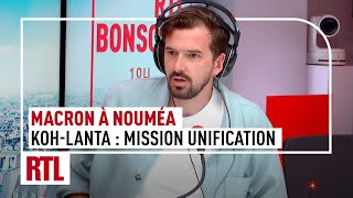 Emmanuel Macron à Nouméa ou Koh-Lanta : mission unification