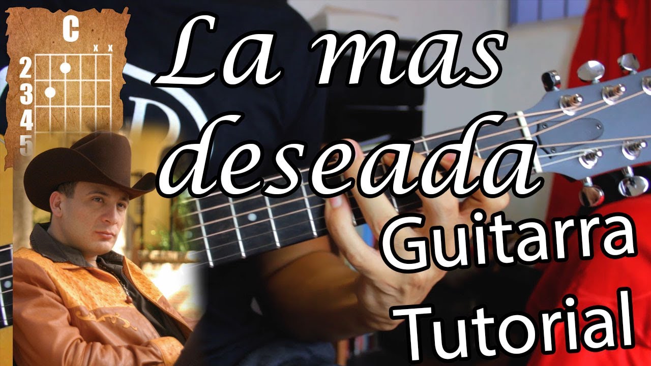 La mas deseada - Valentin Elizalde - Guitarra Acordes Tutorial ft Los  ChavalonesS - YouTube