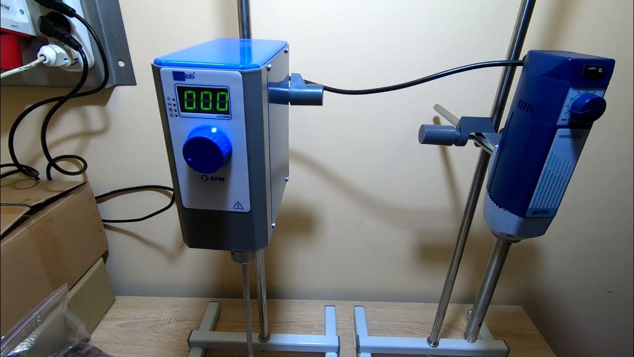 Лабораторна мішалка - YouTube