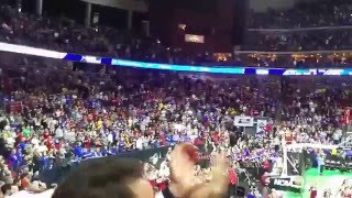 IU vs Kentucky final seconds and post game euphoria!