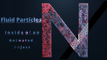 Floating Particles inside of an animated/changing geometry | Full Houdini Tutorial (HIP File)