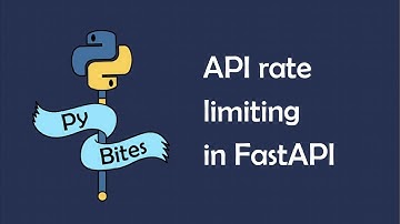 How API rate limiting works, and 2 implementation examples in FastAPI