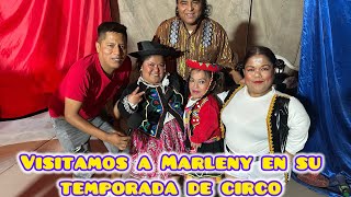We visited Marleny at her circus show