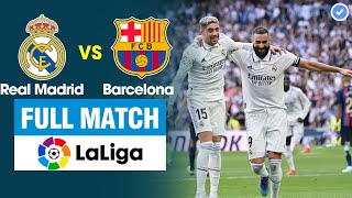 FULL MATCH | REAL MADRID vs BARCELONA | EL CLASICO 2022\/23 | TIẾNG VIỆT - BẢN ĐẸP