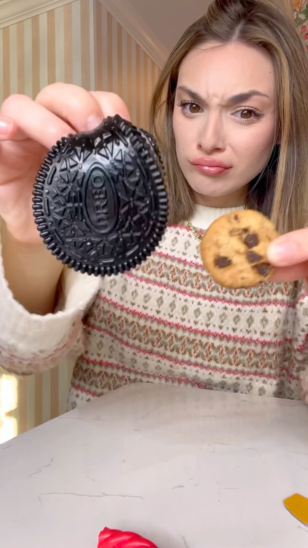 Cookie vs goo! Real or snack? ??  #comedy