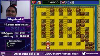 [SRE07] Super Bomberman 5 - Any% Good Ending por DiegolazoR4