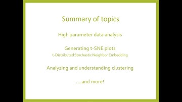 High Parameter Analysis & t-SNE in FCS Express 7