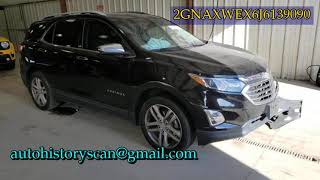 2GNAXWEX6J6139090 Chevrolet Equinox Premier 2018 2018