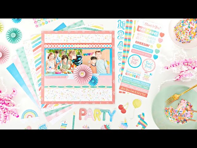 Everyday Rainbow Paper Album: 8x8 This Life Paper Album - Creative Memories