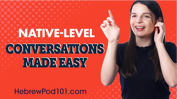 The Best Tool for Beginners to Understand Hebrew Conversations