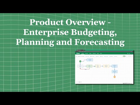 Product Overview - Enterprise Budgeting, Planning and Forecasting