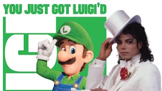 Luigi screams like MJ