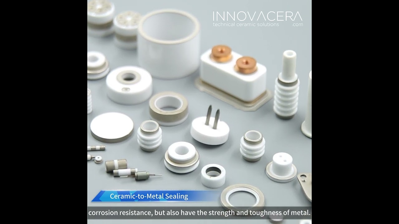 Ceramic-to-metal sealing components video thumbnail