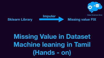 T07 - Missing values ( Hands - on ) in Tamil - Machine learning course free ( Data Science Alive )