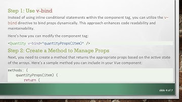 How to Conditionally Send Props to Child Components in Vue.js
