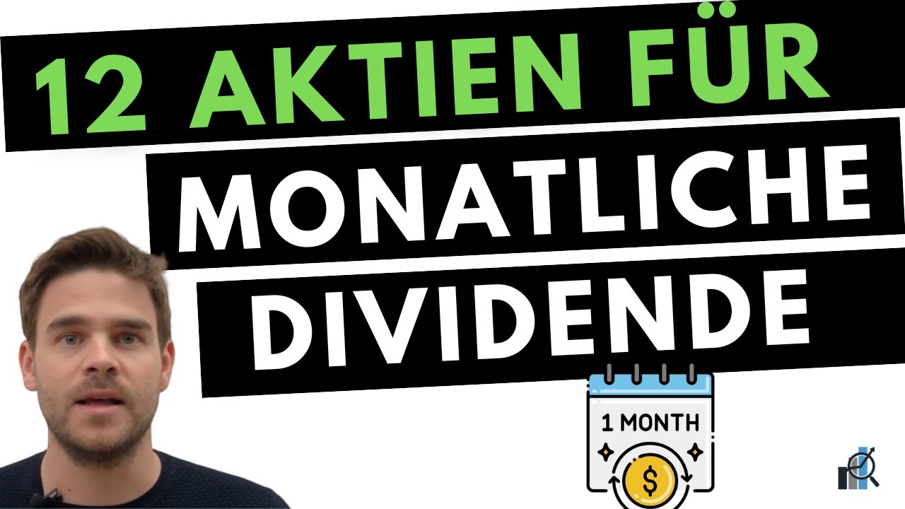 12 Aktien für jeden Monat Dividende. So bekommt man jeden