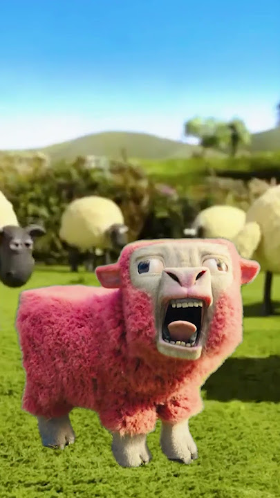Minecraft Movie but it's Shaun the Sheep #meme #steve #funnyvideo #mashup #cartoon #animation