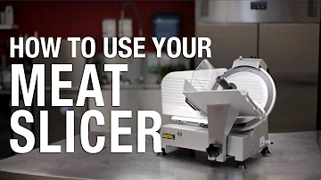 What can I slice with my meat slicer?