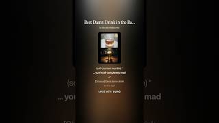 Best Damn Drink in the Bar