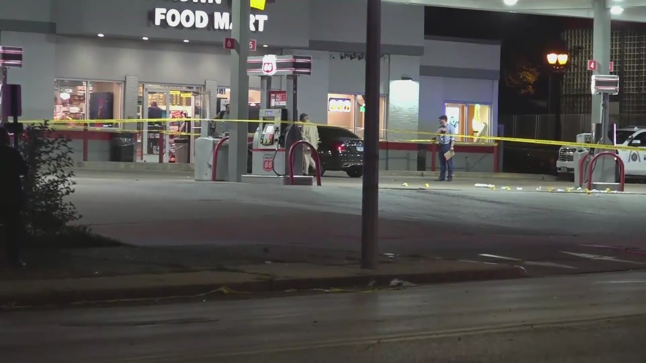 Loved ones grieve woman shot dead outside St. Louis gas station - YouTube