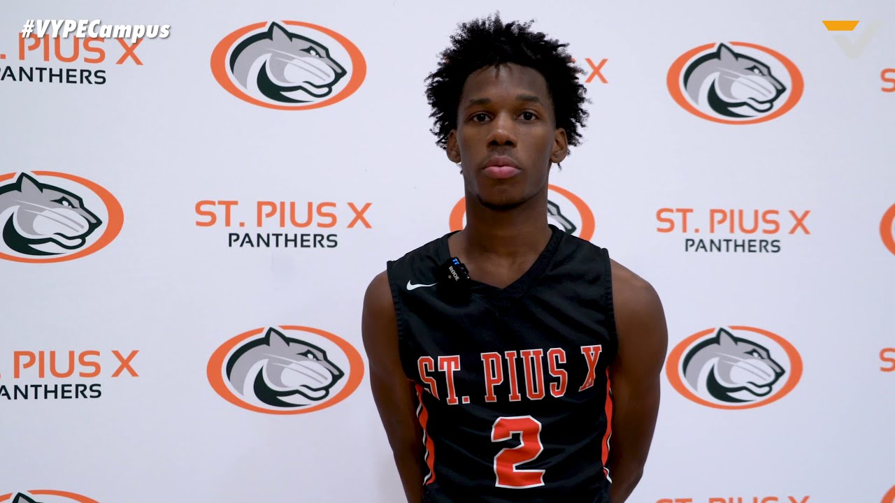 St Pius X Basketball Jason Johnson // Basketball 2020 YouTube