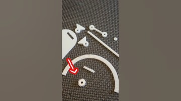 This 3D Printed Display Stand Spins with a Gear! 🤯 #3Dprinting